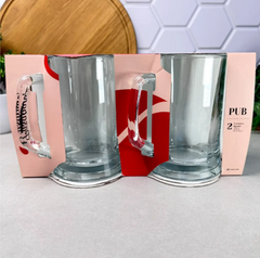 🍺 SET 2/1 KRIGLE ZA PIVO – 670 ML