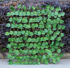 🌿 IVYFENCE – SKLOPIVA DEKORATIVNA OGRADA S UMJETNIM ZELENILOM (1,2 m × do 2 m)