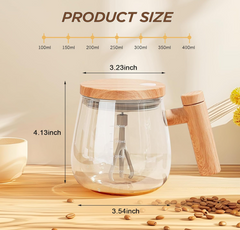 ☕ Self Stirring Mug – Električna šolja koja sama miješa napitke (400 ml)