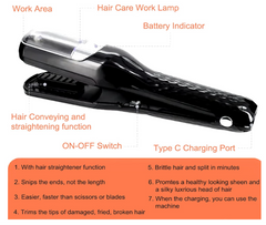 ✂️ Split Ends Remover – Aparat za uklanjanje ispucalih vrhova kose
