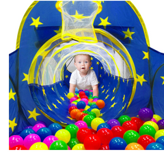 🚀✨ 3u1 DJEČIJI ŠATOR – SVEMIRSKA AVANTURA ZA NAJMLAĐE ✨🚀