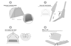 ⛺🔥 AUTOMATSKI KAMPING ŠATOR ZA 2–3 OSOBE (POP-UP) 🔥⛺
