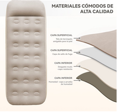 🛌💨 INFLATABLE AIR BED – UDOBAN SAN GDJE GOD DA SI! 🏕️🔥