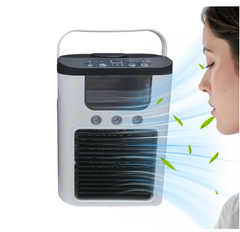 ❄️💨 MINI AIR COOLER SA MIST FUNKCIJOM – LIČNA KLIMA ZA SVAKI PROSTOR! 🔥
