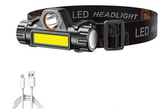 🔥 MINI LED LAMPA ZA GLAVU – KOMPAKTNA, VODOOTPORNA I BRUTALNO PRAKTIČNA! 🔥