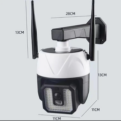 🔥 SOLARNA LAMPA SA SENZOROM + SIMULACIJA KAMERE – DVOSTRUKA ZAŠTITA U JEDNOM! 🔥