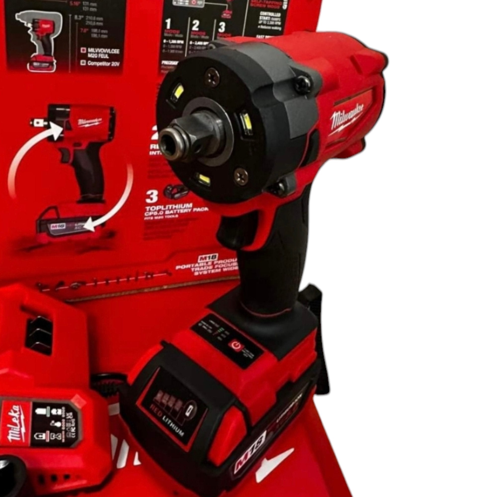 Milwaukee M18 Bežični Udarni Odvijač - Snaga i Efikasnost u Vašim Rukama