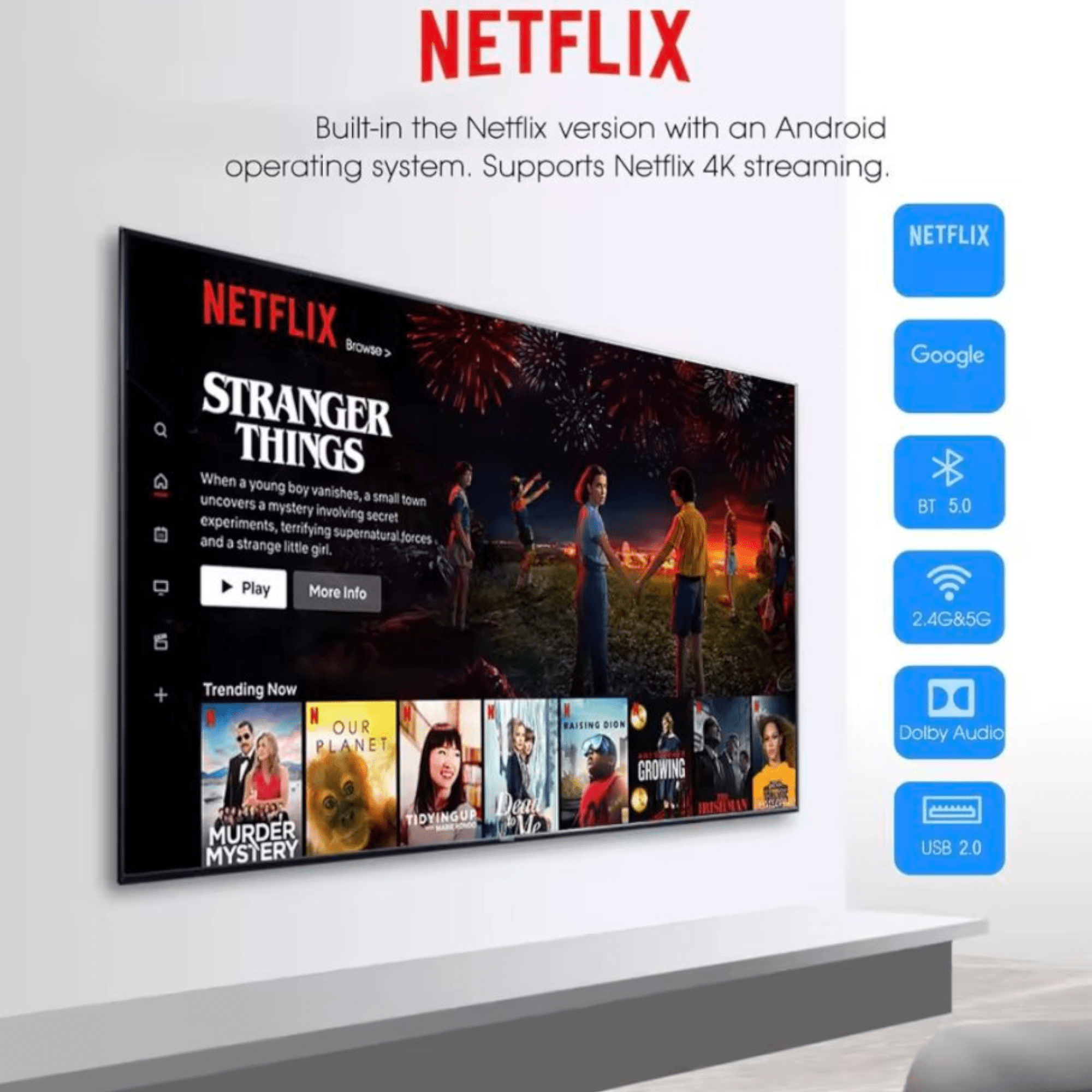 Expérience Premium avec le Boîtier Android TV Cortex-A53