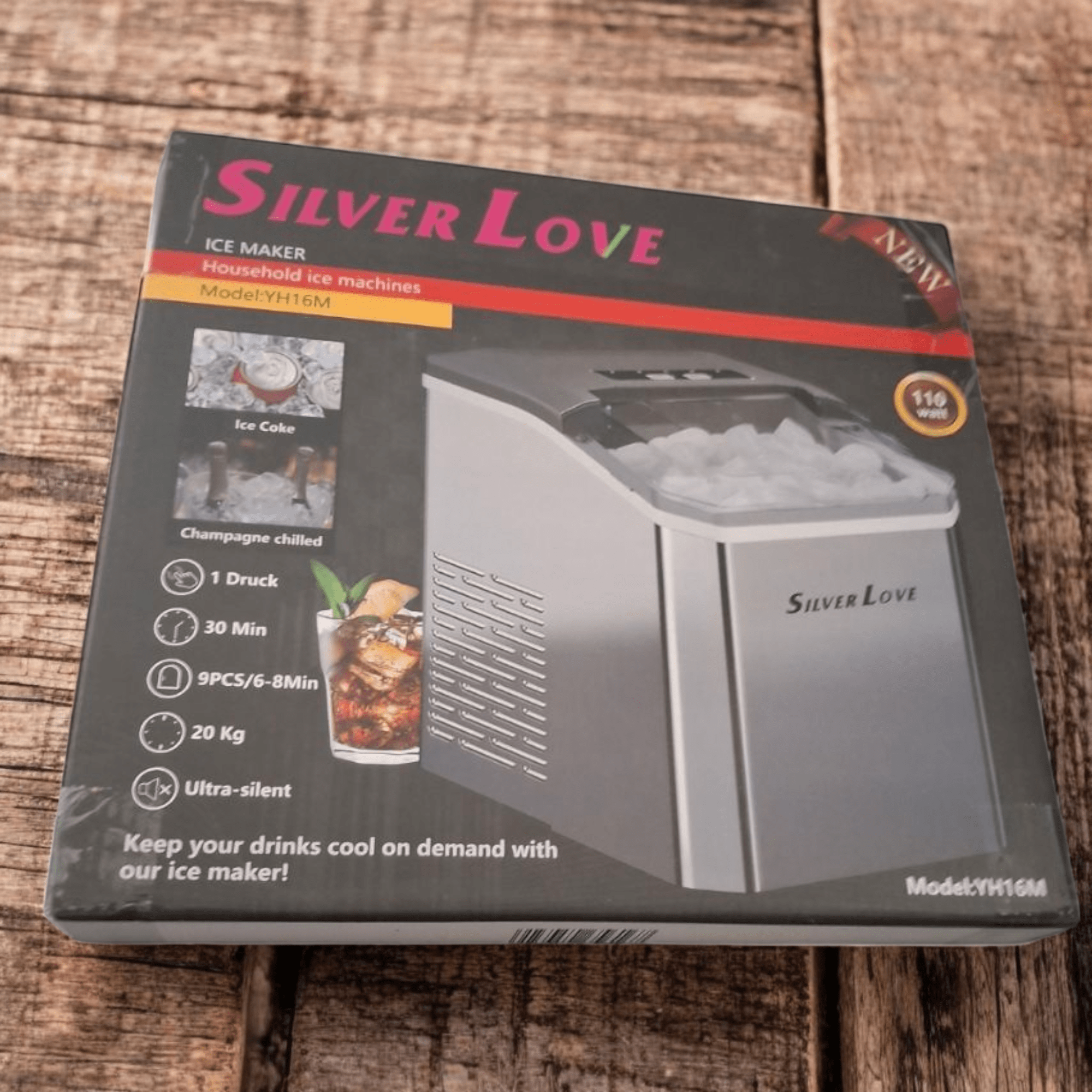Brzi LED aparat za led - "Silver Love" ledomat