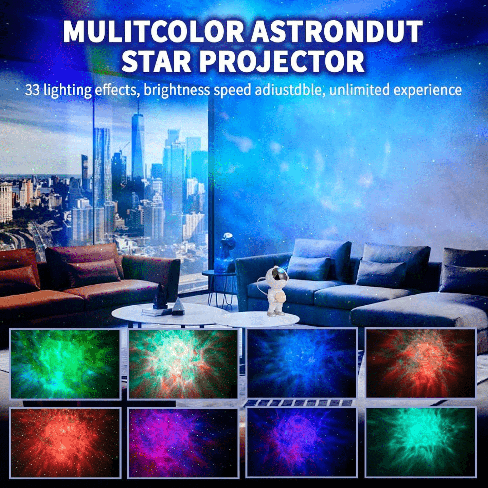Galactic Dream Nebula Projector