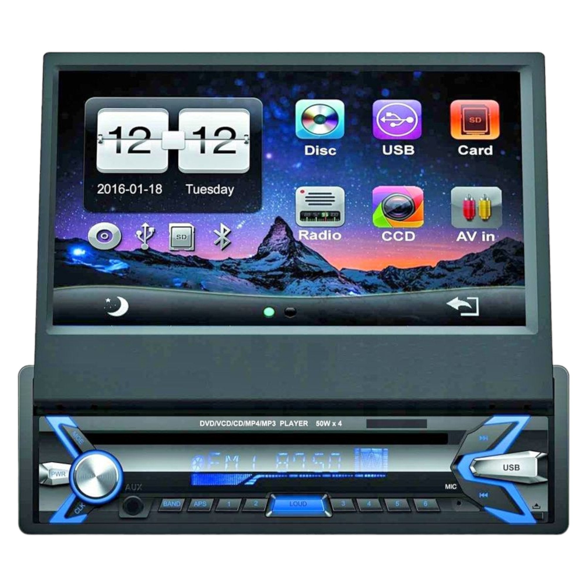 Inovativni Auto Multimedijski Sistem s LCD Ekranom i Navigacijom