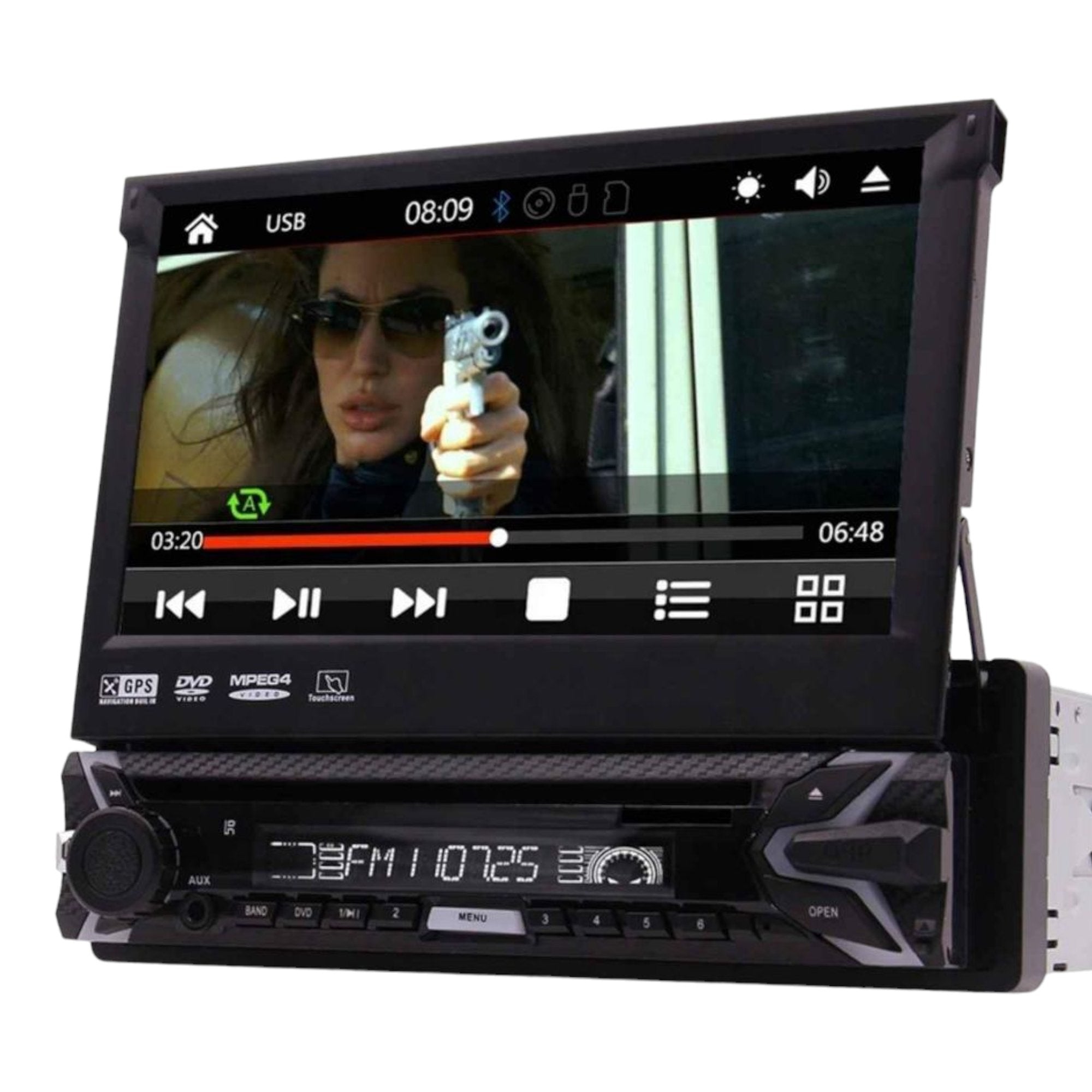 Inovativni Auto Multimedijski Sistem s LCD Ekranom i Navigacijom