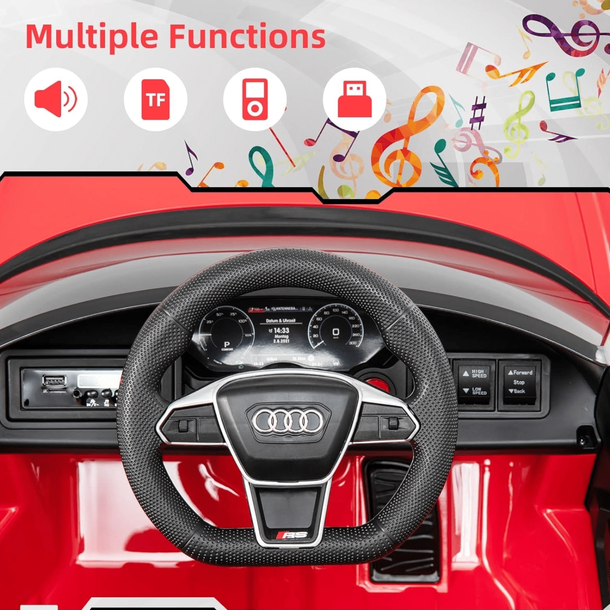 Ekskluzywne auto na akumulator Audi RS E-Tron – idealne dla małych miłośników motoryzacji!
