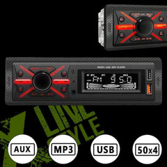 Multifunctional Car Radio with Remote Control, USB, TFT Display, Bluetooth & AUX - Model "XY-010