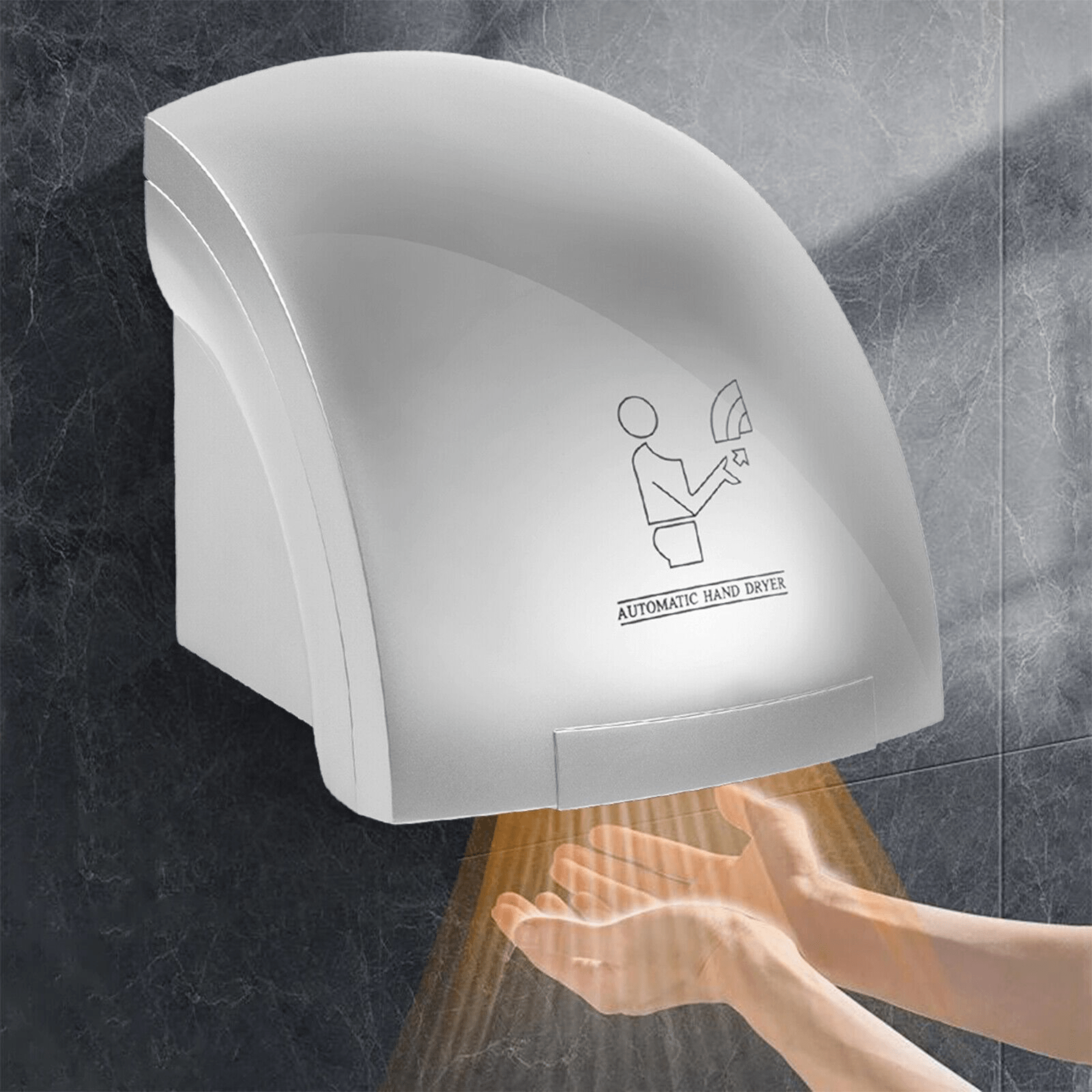 Moćno Automatsko Sušilo za Ruke - 1800W Brzo Sušenje!