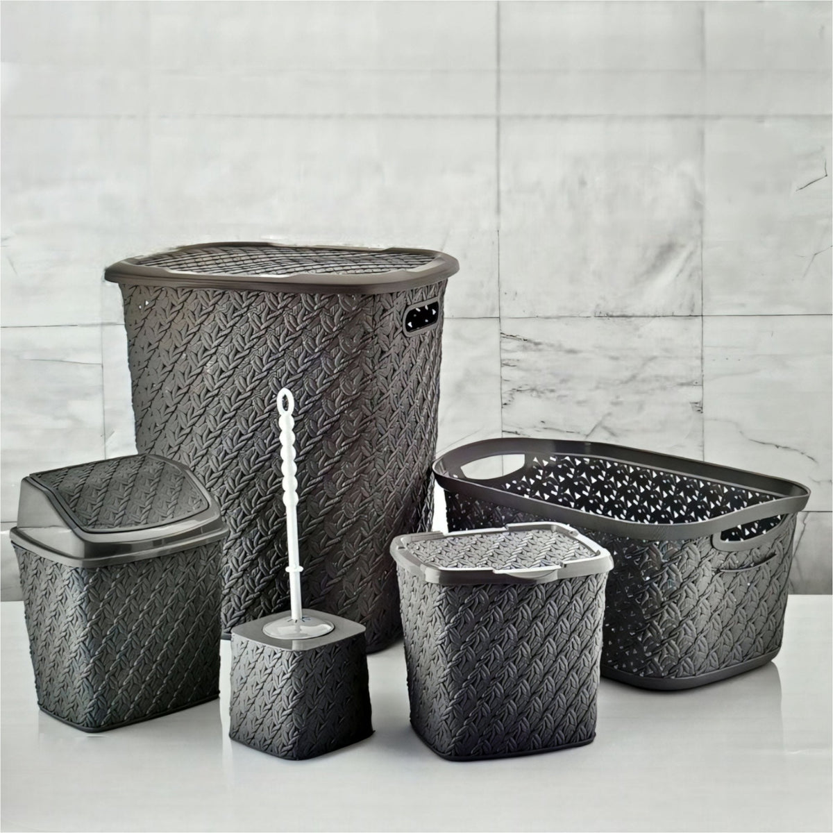 Elegantan 5-dijelni Kupaonski Set "Dila" za Savršen Ambijent