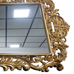 Elegantno Barokno Ogledalo 125x65 cm za Savršenu Dekoraciju Vašeg Prostora