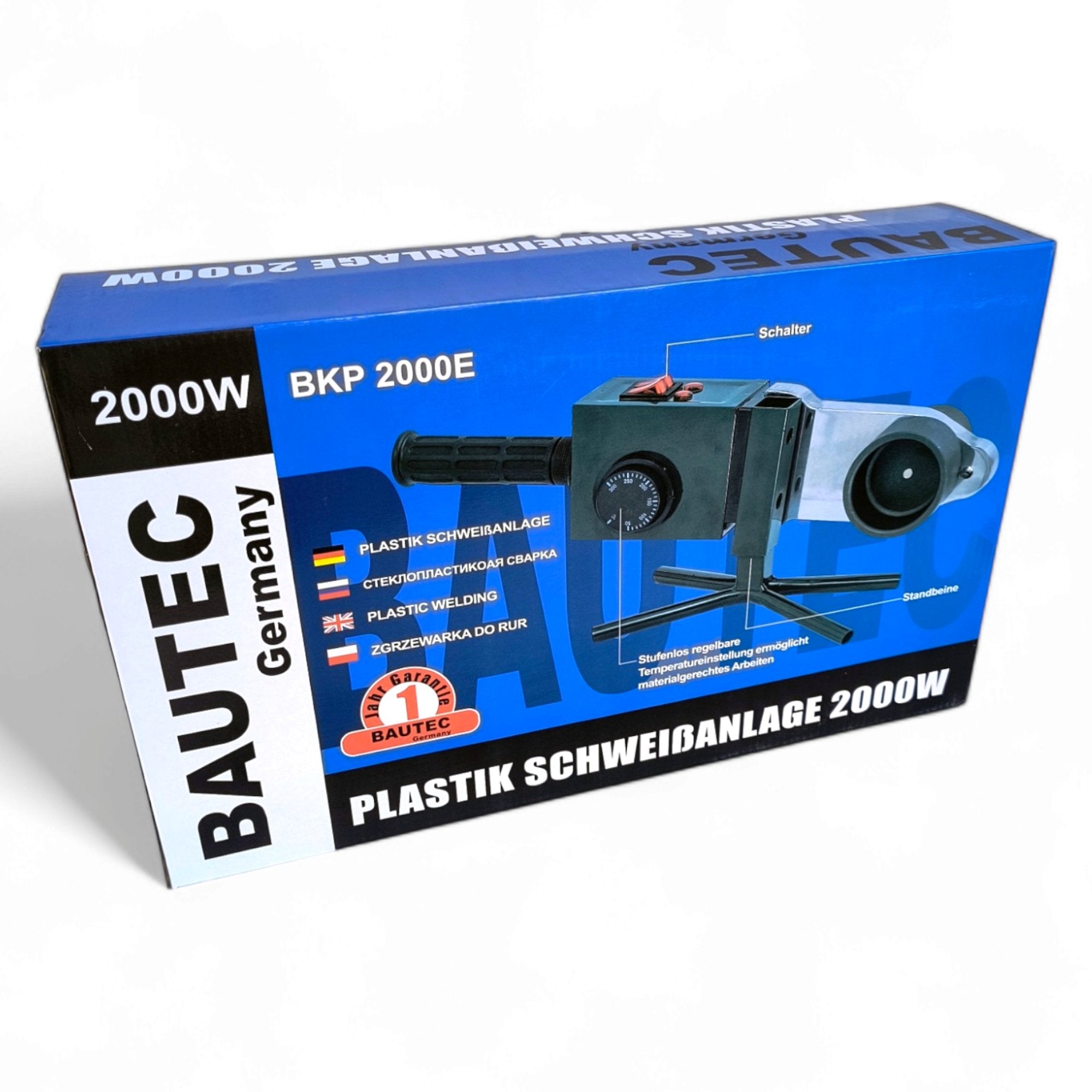 Bautec Germany" Komplet za Varenje PVC Cijevi s Dodatnim Oprema
