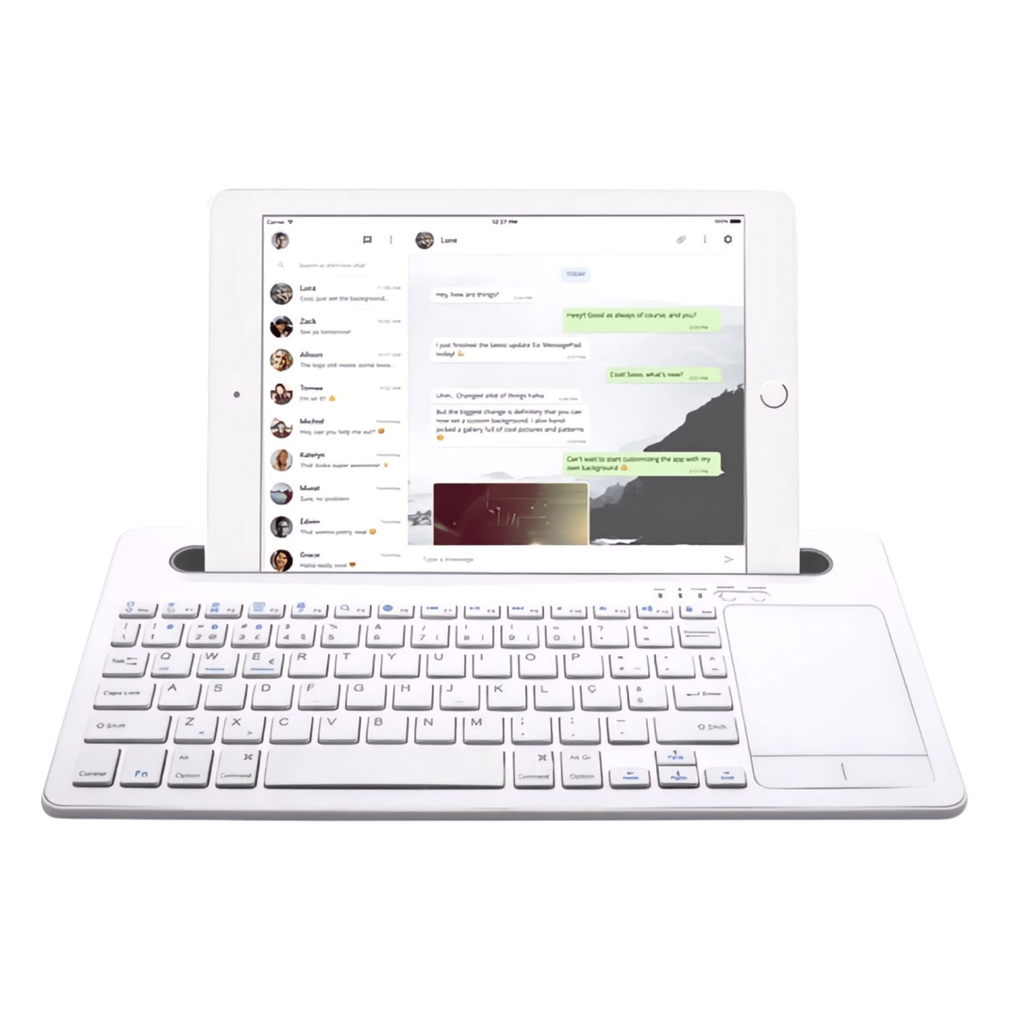 Elegantna bežična BT tastatura s naprednom dodirnom pločom "Q-JP210