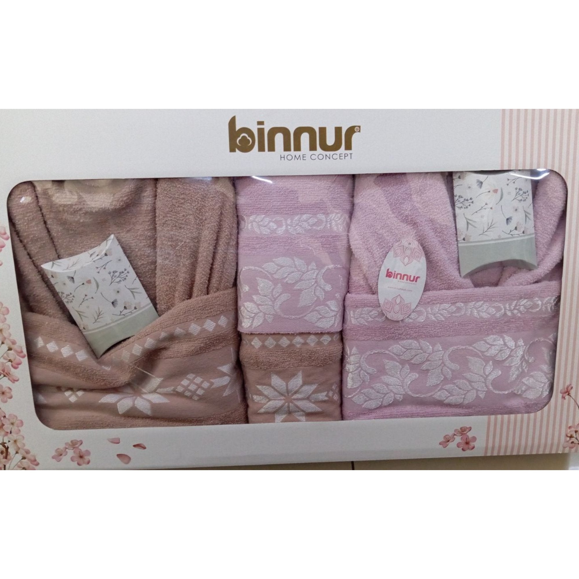 Elegantni Binnur" 8-dijelni set Ogrtača za stilizirano uživanje