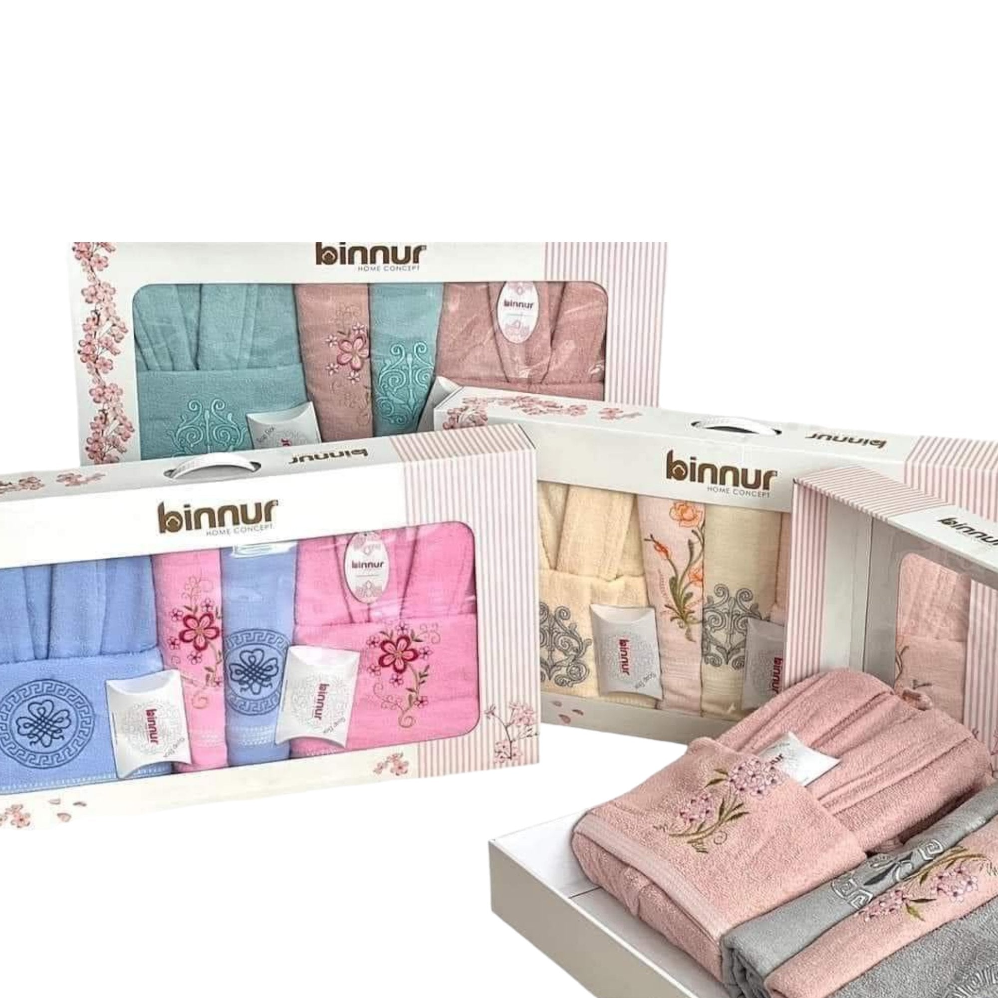 Elegantni Binnur" 8-dijelni set Ogrtača za stilizirano uživanje