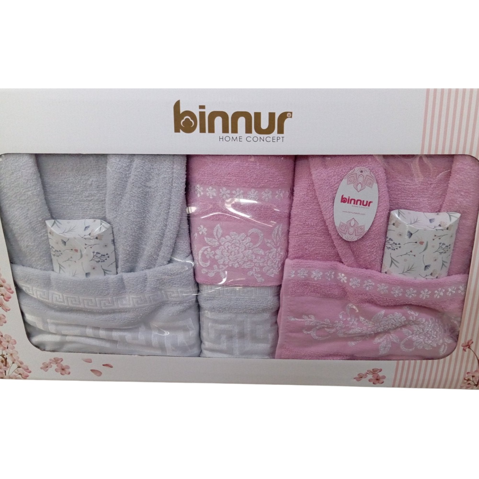 Elegantni Binnur" 8-dijelni set Ogrtača za stilizirano uživanje