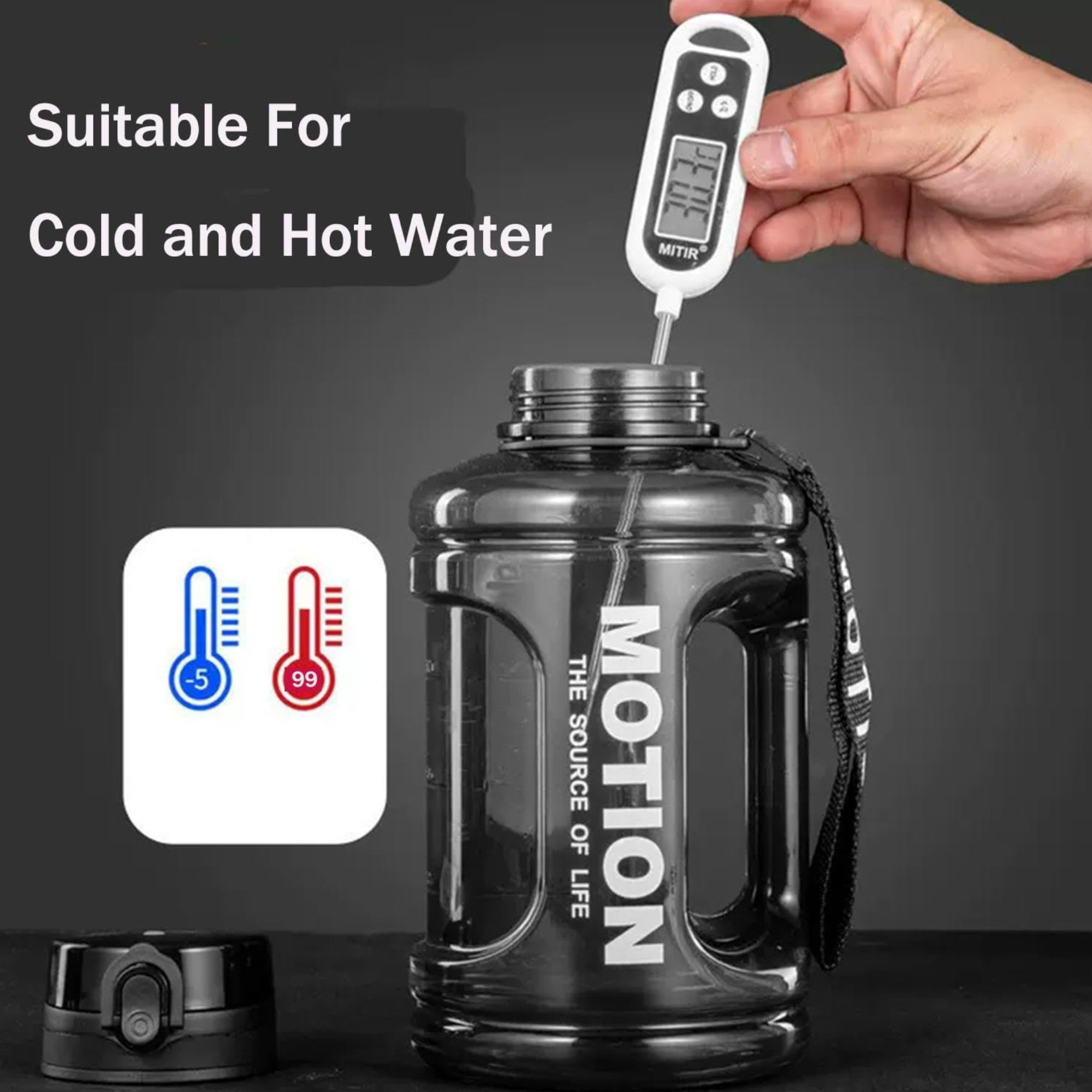 Boca za Vodu "Motion" 2.5 L – Idealna za Aktivnosti!