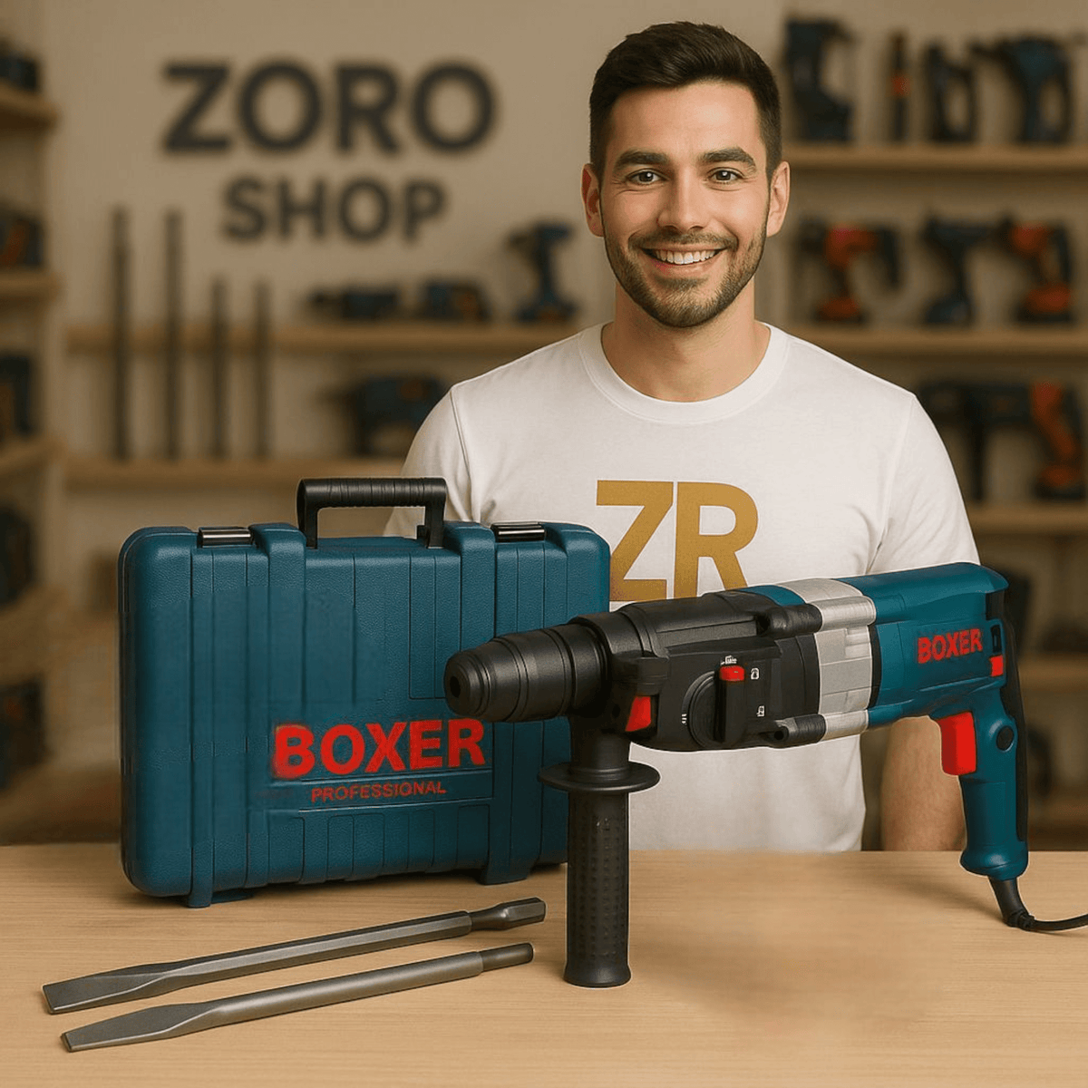 Udarná Bušilica BOXER 2800 W - Výkonný nástroj pre profesionálnu prácu