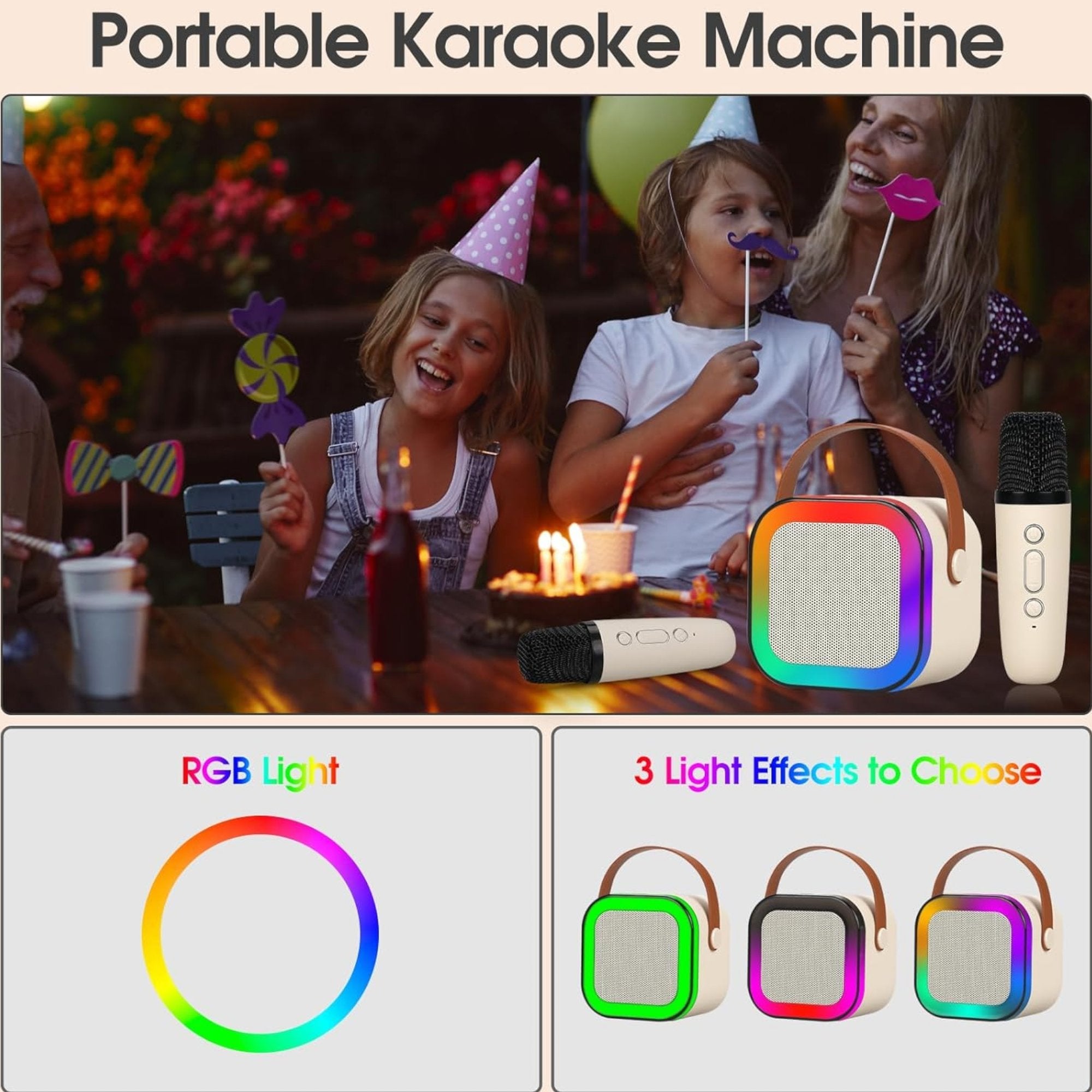 Sada uživajte u karaoke zabavi uz BT set sa 2 bežična mikrofona!