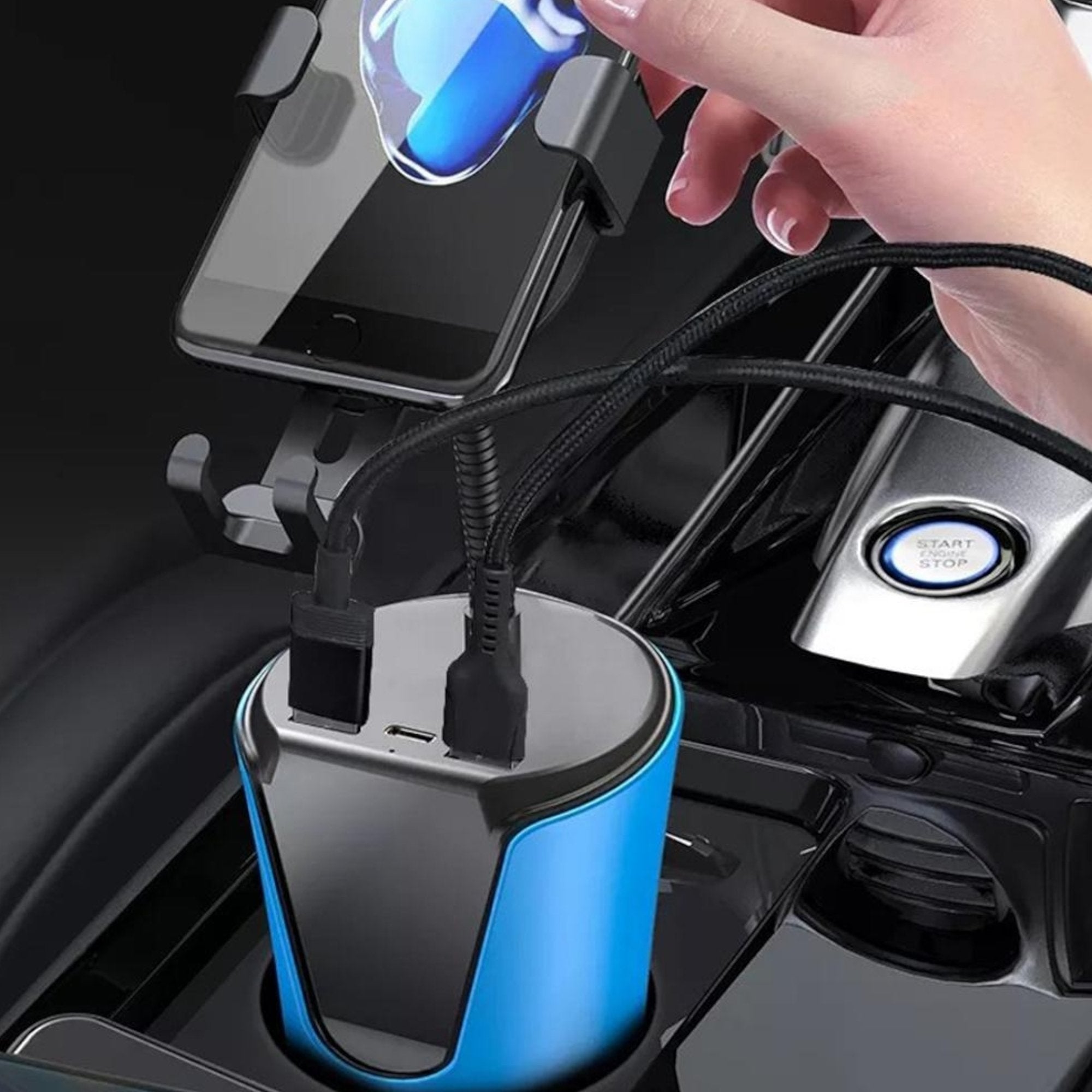 Inovativni BX8 Bežični Auto Punjač za Brzo Punjenje