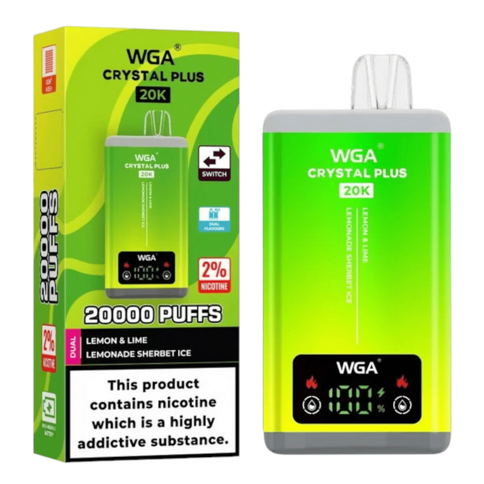 Digitalni Vejp "WGA Crystal Plus" – 20.000 nezaboravnih povlačenja!