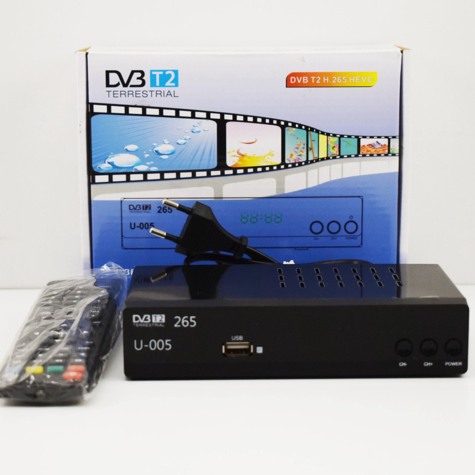 Innovativni digitalni HD DVB-T2 H265 resiver "U-005" za vrhunski televizijski doživljaj