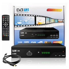 Innovativni digitalni HD DVB-T2 H265 resiver "U-005" za vrhunski televizijski doživljaj