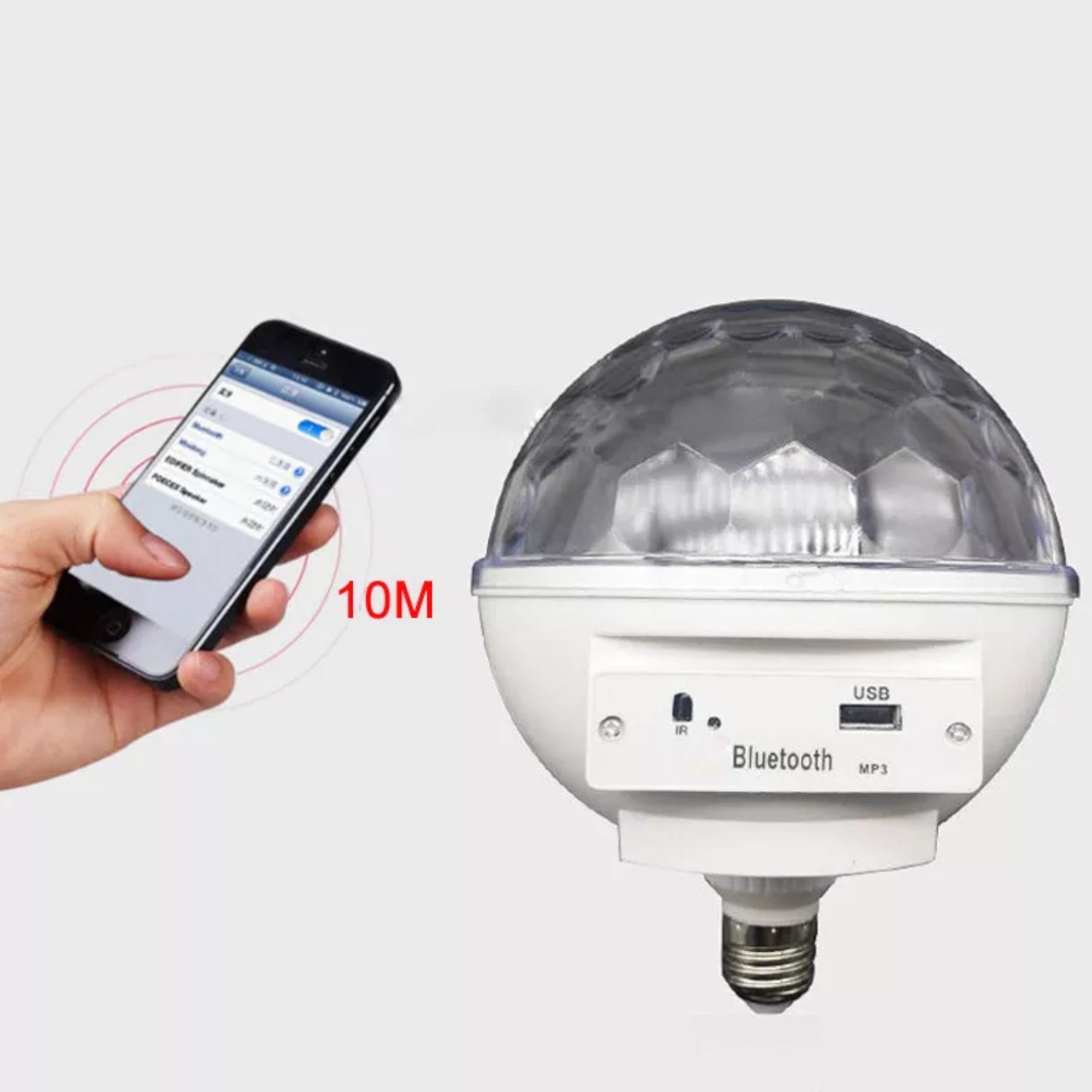 Bluetooth Disco LED Lampa - Rozjasnite svoju párty!