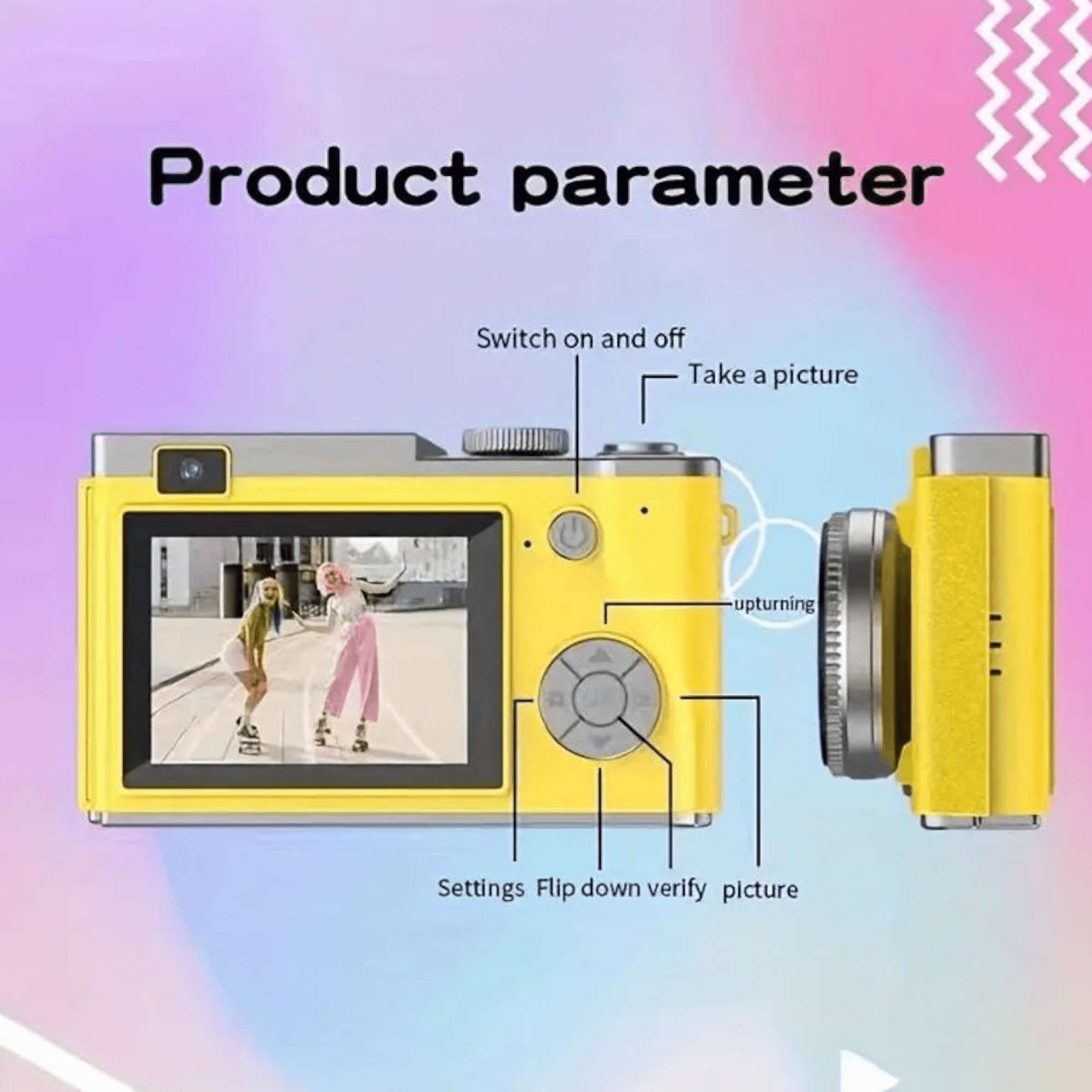 Zabavni HD Fotoaparat za Djecu "LK-003
