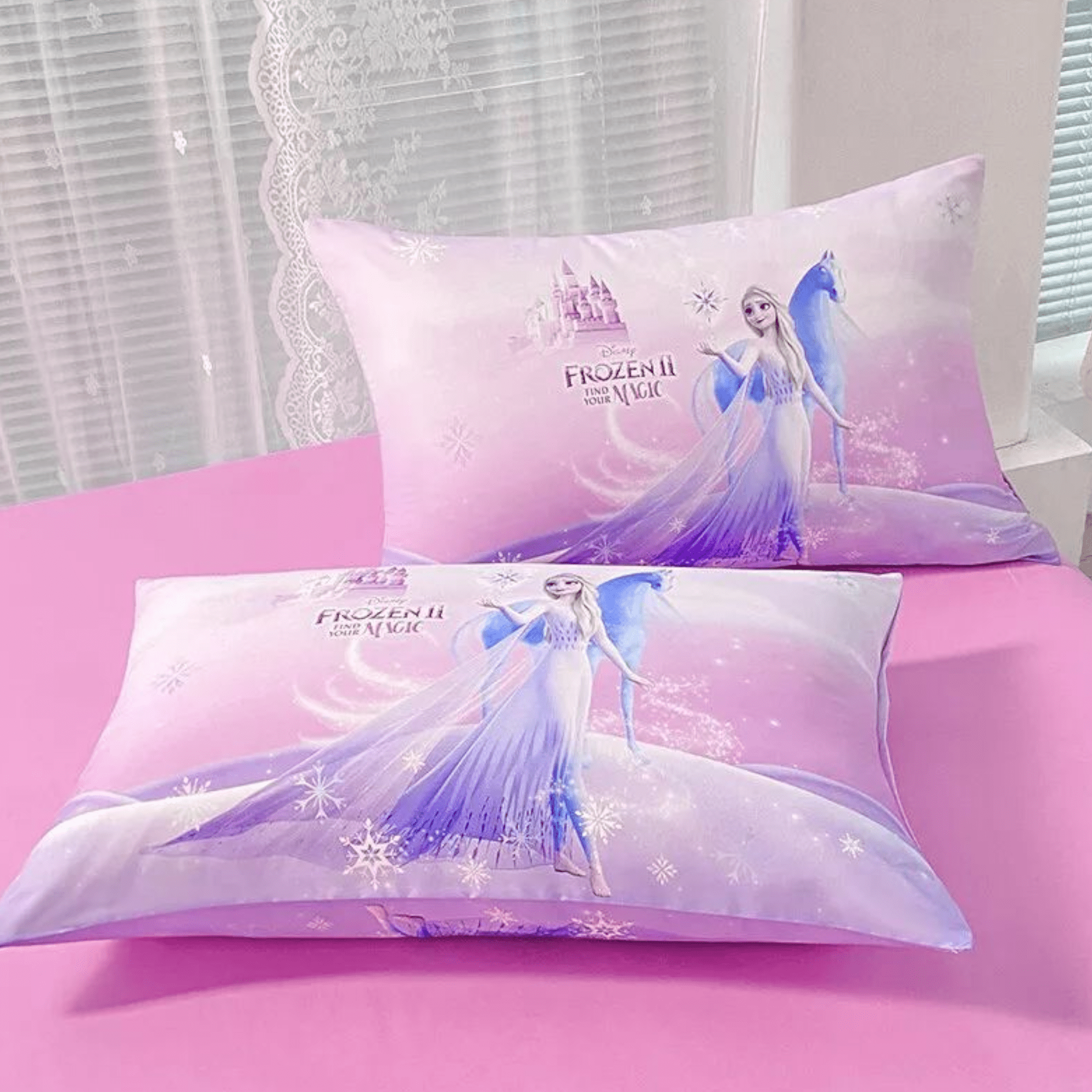 Čarobna Dječja Posteljina s Temom "Elsa
