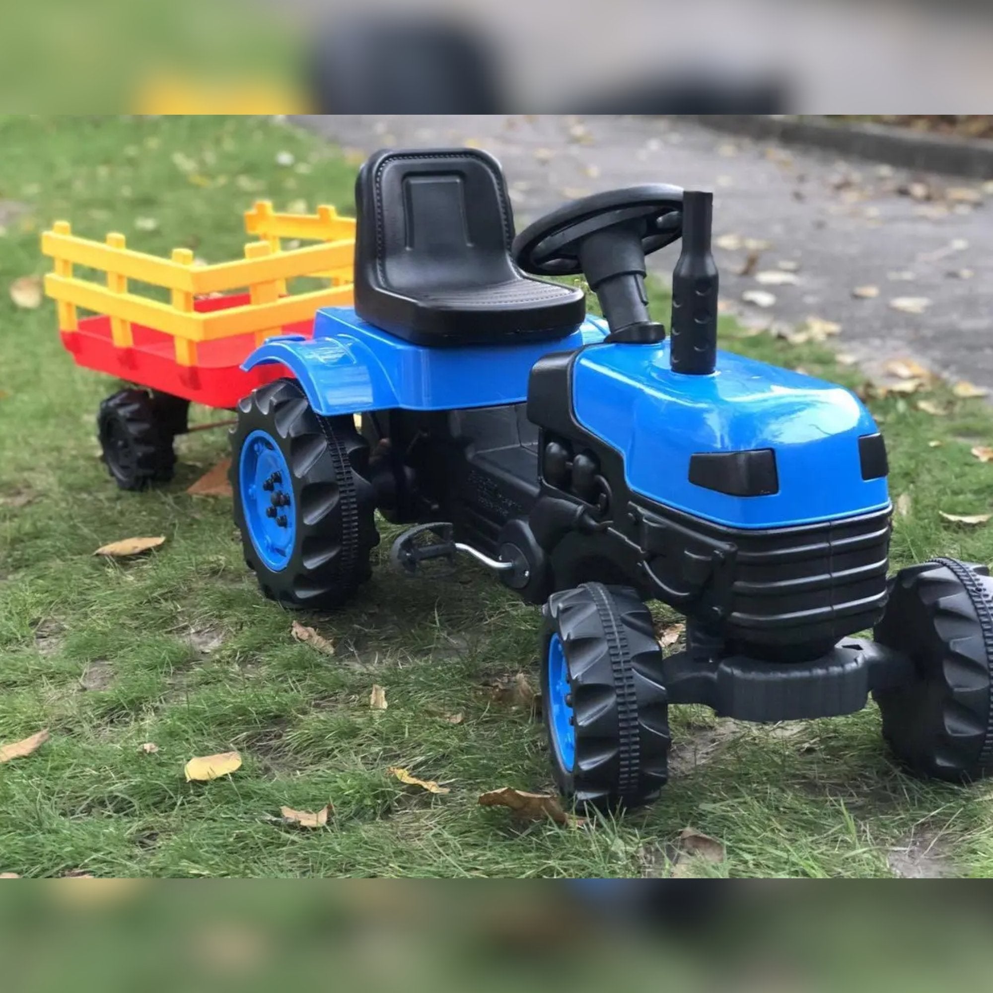 Zabavni Dječji Pedal-Traktor s Prikolicom