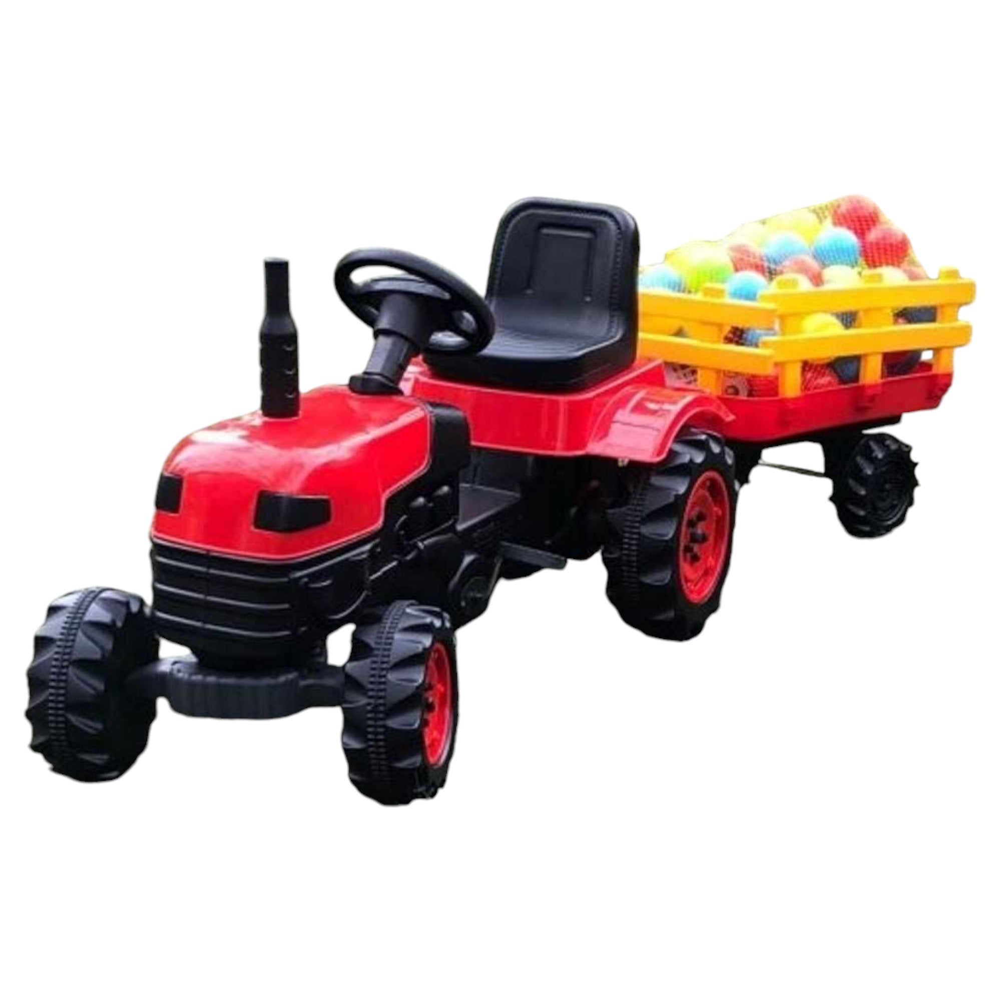 Zabavni Dječji Pedal-Traktor s Prikolicom