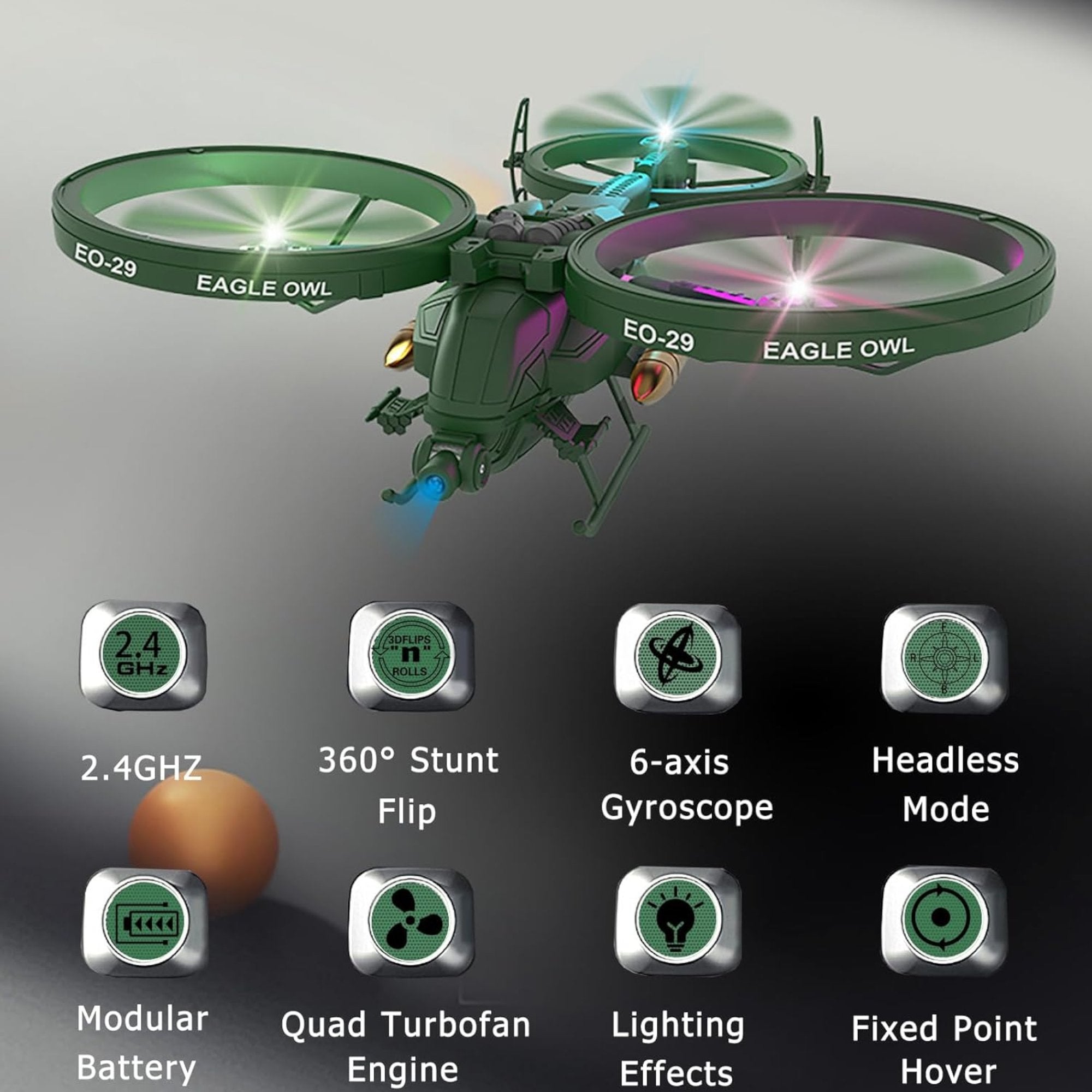 Dron s Vrhunsko Kvalitetno Kamerom "EO-29