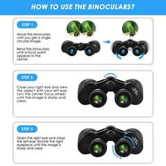 Powershot 10x50 HD Binoculars for Stunning Clarity and Detail