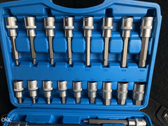 🔧🔥 SET IMBUS NASADNIH KLJUČEVA 1/2″ – 30 KOM | EXTRA DUGI + KRATKI (Cr-V) 🔥🔧