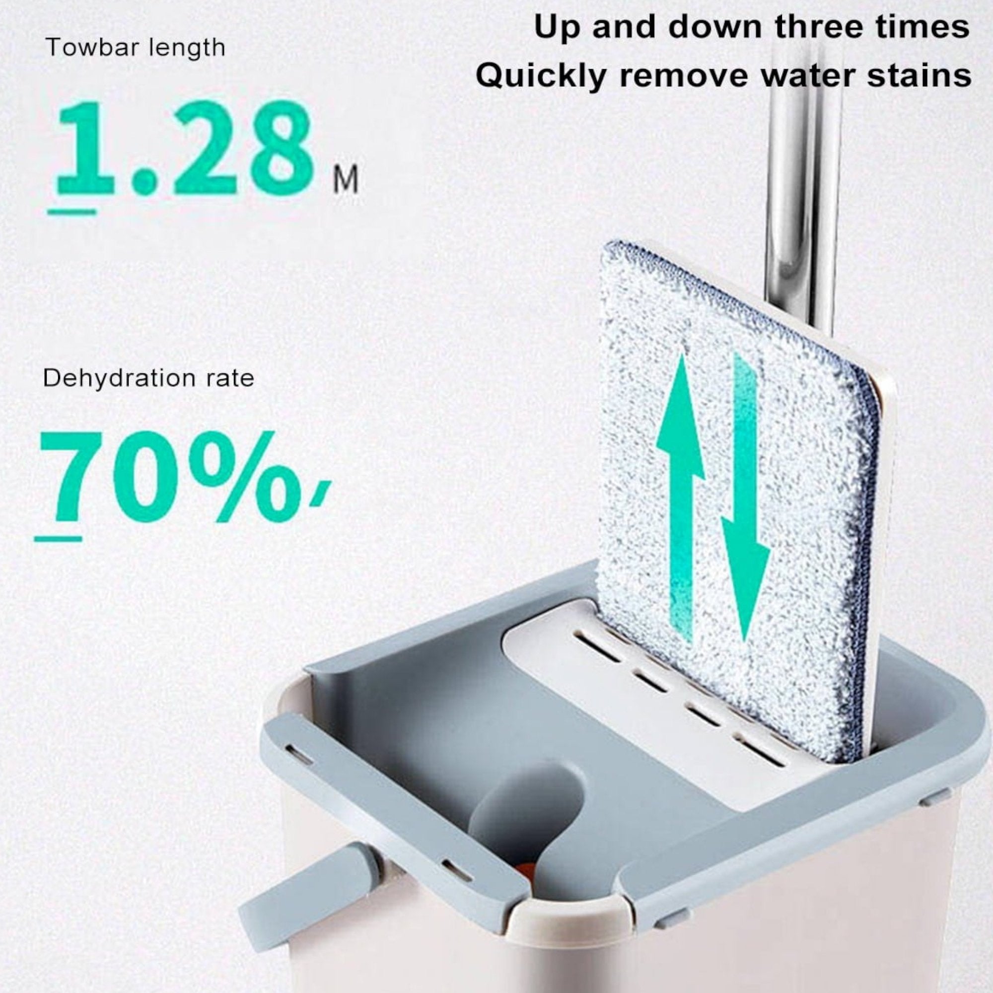 Ultra-Effective Flat Mop for Effortless Cleaning
