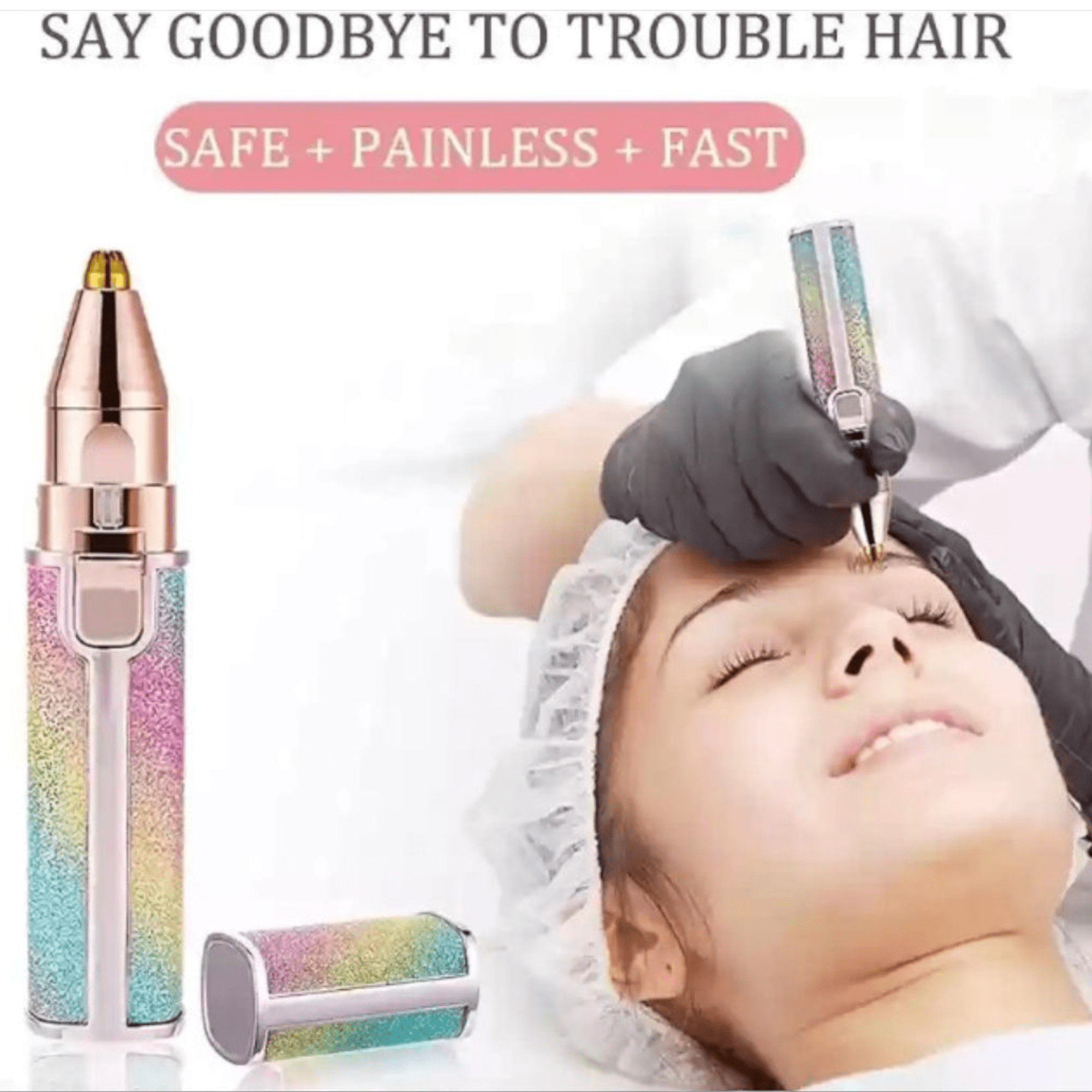 Flawless" 2-in-1 Trimer za Efikasno Uklanjanje Dlačica