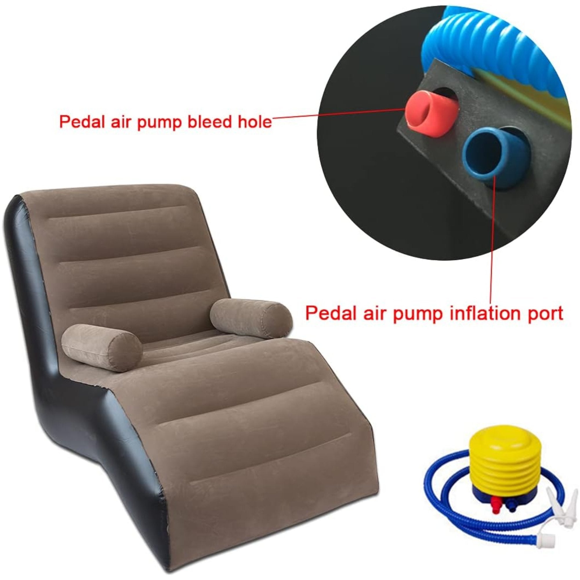 Sjednite u Udobnost: Napuhavajuća Lazy Sofa Fotelja