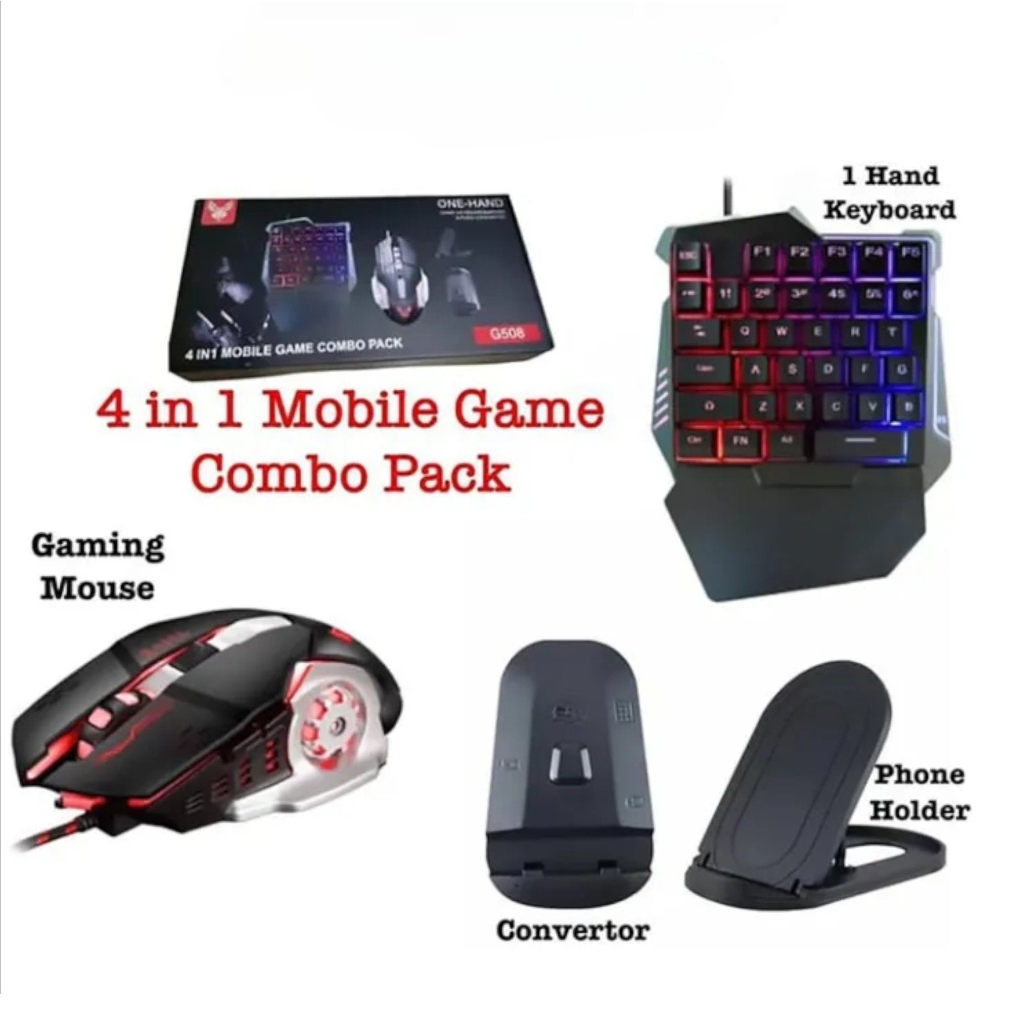 Komplet G508 Tastatura i Miš za Mobilne Uređaje i Tablete