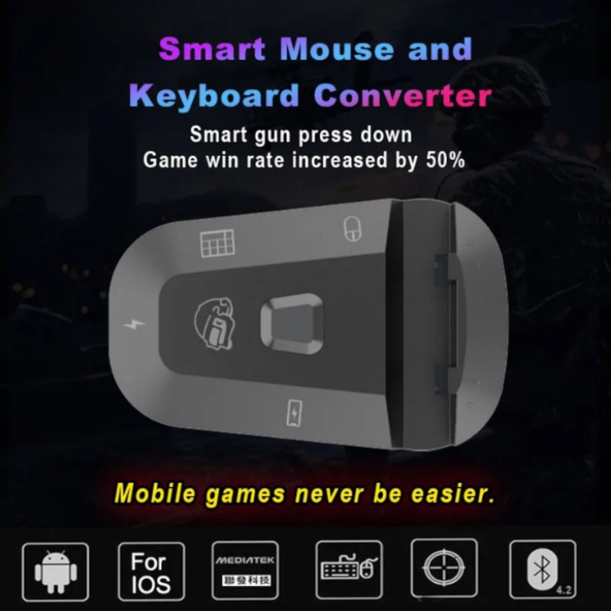 Komplet G508 Tastatura i Miš za Mobilne Uređaje i Tablete