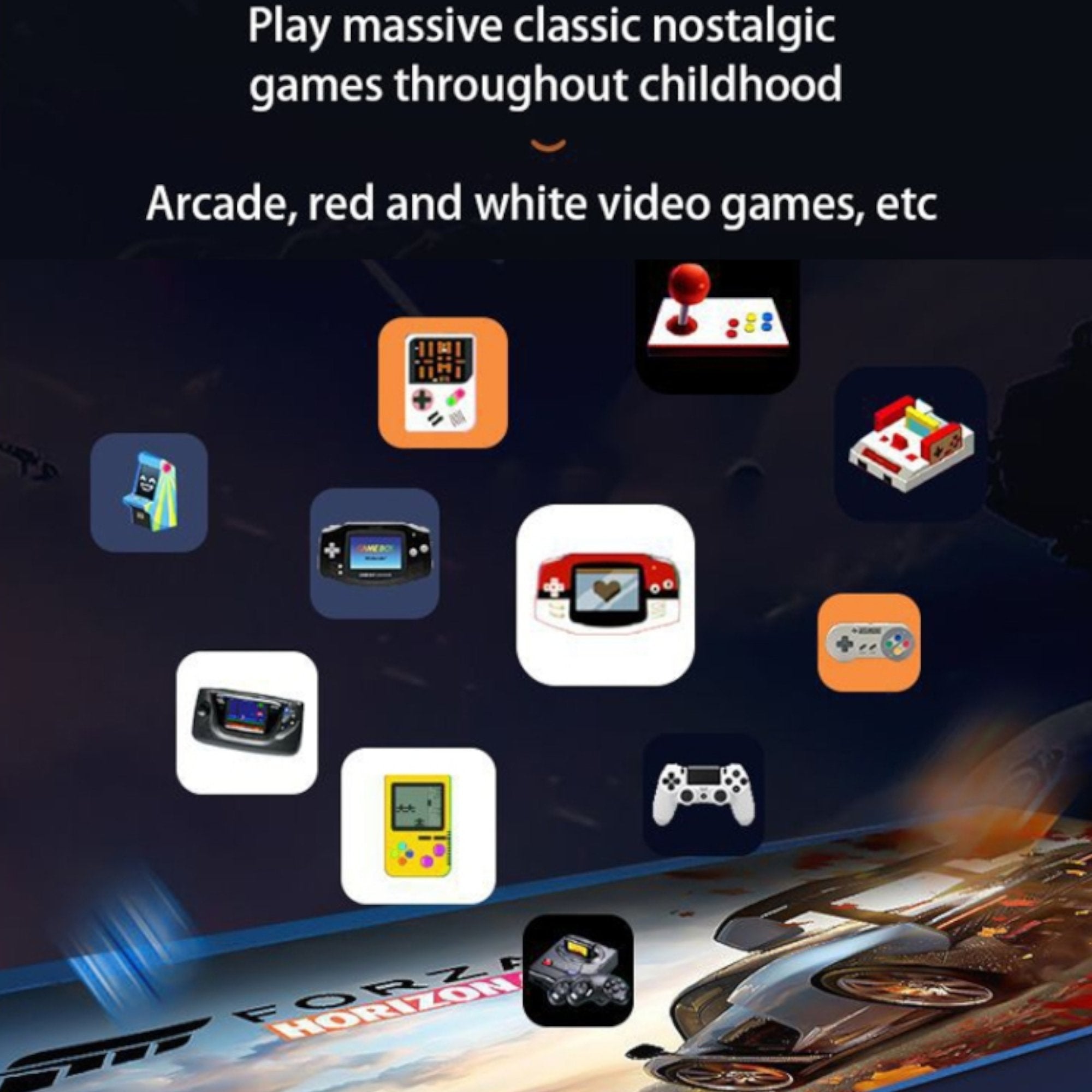 Retro Game Stick Console with 64GB of Fun