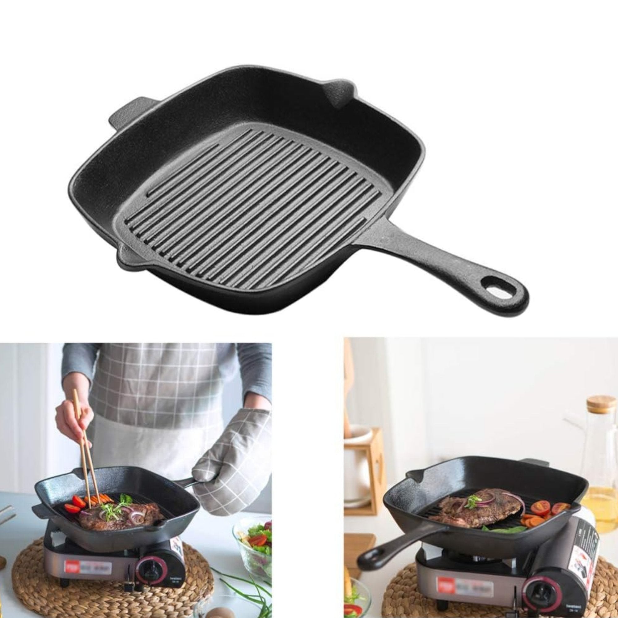 Elegantan Granitni Grill Tava Bachmayer "BM-328" za Savršeno Pečenje