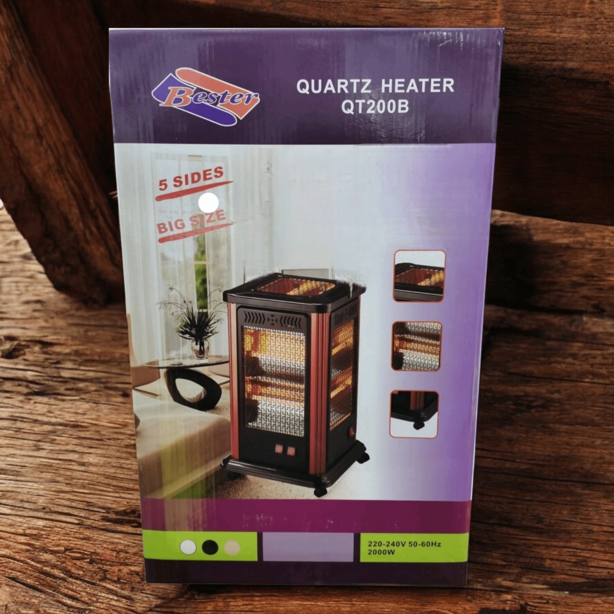 Moćna Grijalica s 5 Načina Grijanja - 2000W "QT200B