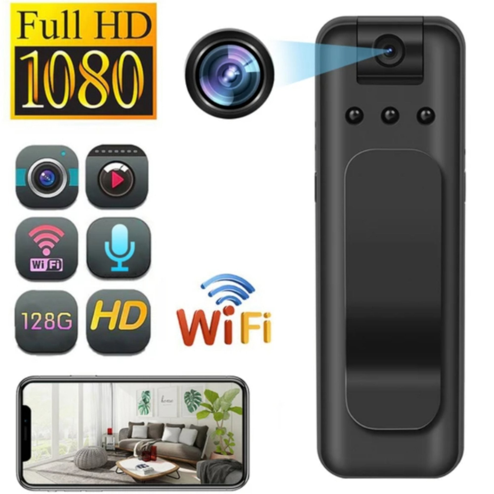 Kompakte HD Mini Kamera mit beeindruckender 1080P Auflösung